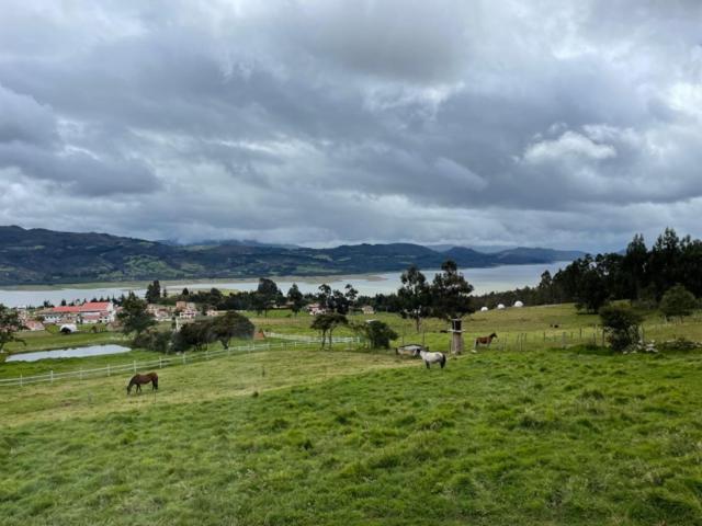 Altozano Cabañas Guatavita Exterior foto