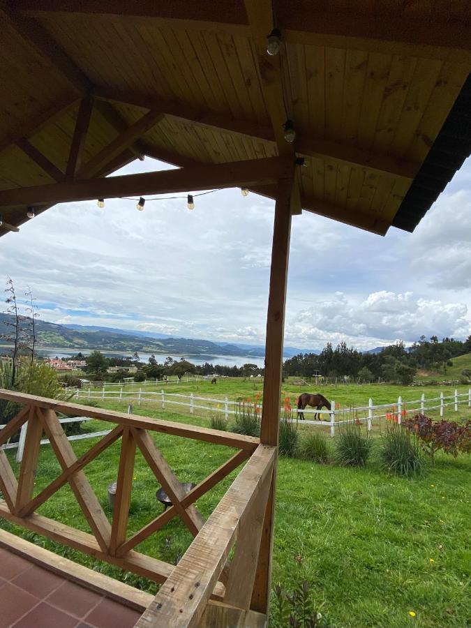 Altozano Cabañas Guatavita Exterior foto